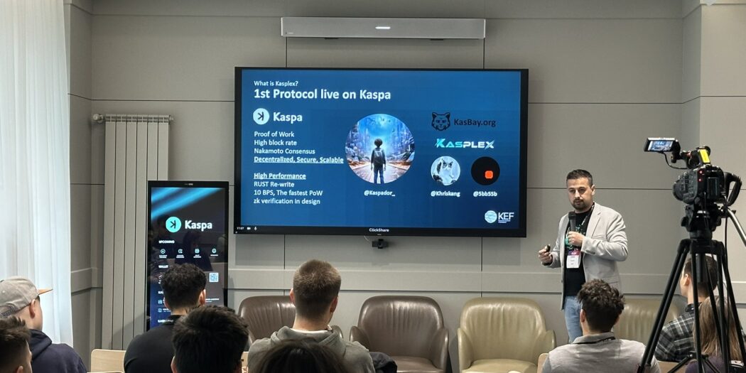 Kaspa at Crypto Expo Europe