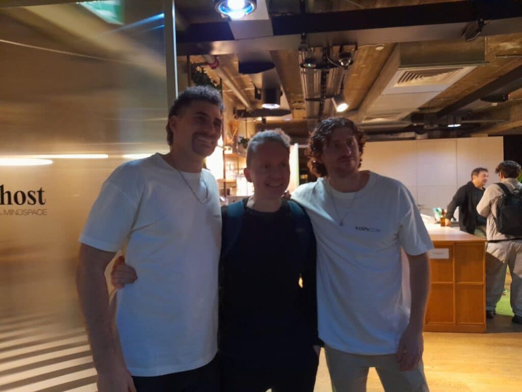 אברהם וציון (סיונה) מ kaspa.com ופבל מ IGRA Labs