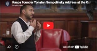 Yonatan Sompolinsky Address at the Oxford